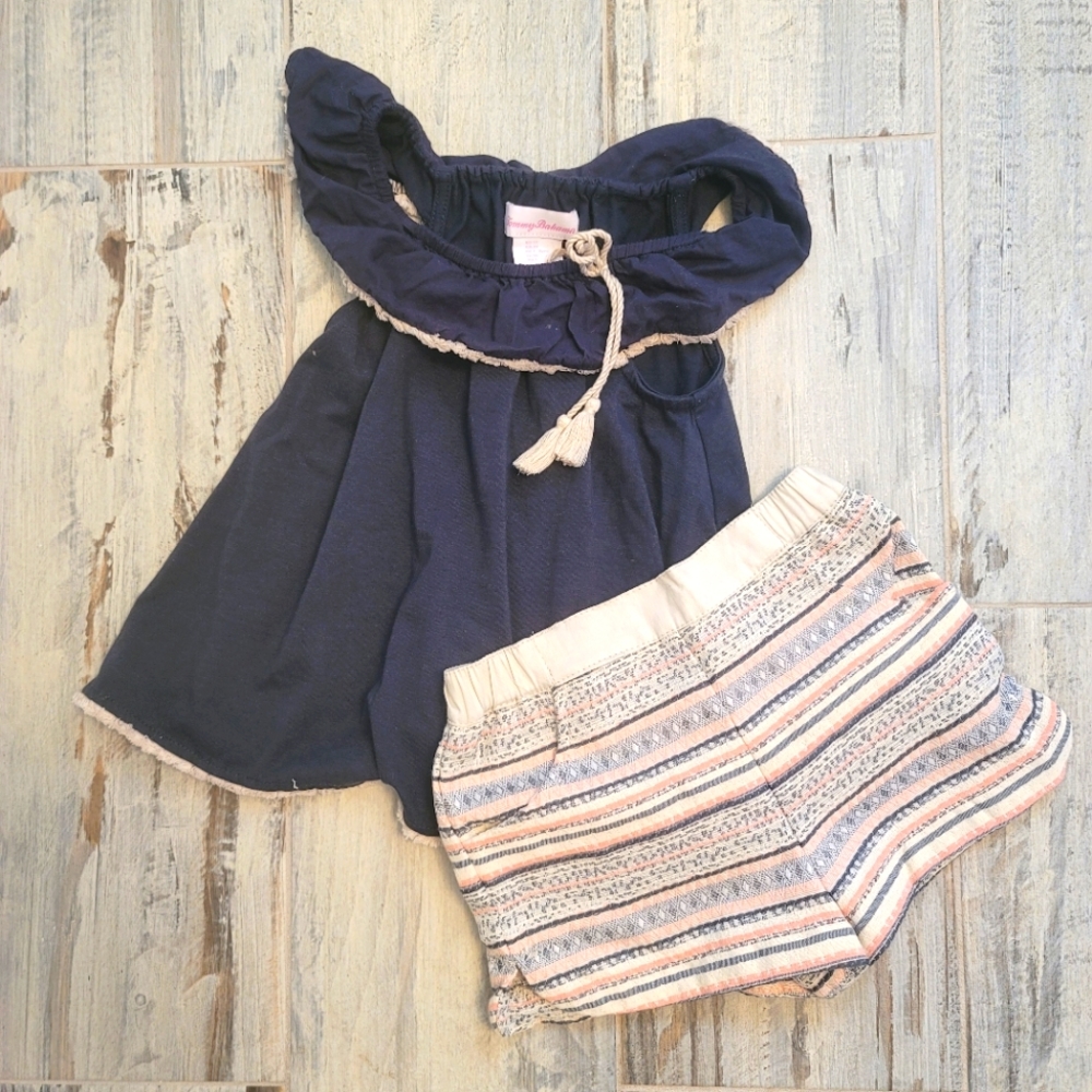 Tommy Bahama Shorts and Top size 3T